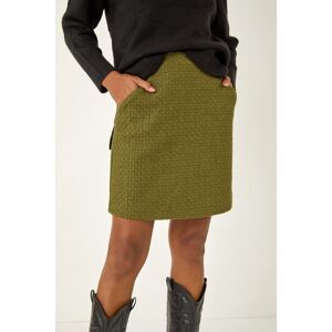 Roman Boucle Textured A-Line Skirt 16 female Roman Boucle Textured A-Line Skirt 16 female