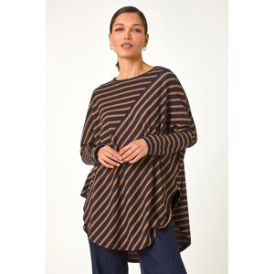 Roman Contrast Stripe Stretch Jersey Top 18 female Roman Contrast Stripe Stretch Jersey Top 18 female
