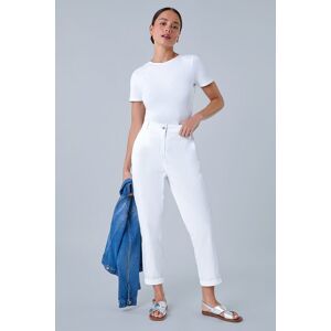 Roman Petite Cotton Blend Stretch Chino Trousers 12 female Roman Petite Cotton Blend Stretch Chino Trousers 12 female