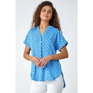 Roman Abstract Print Woven Pleat Front V-Neck Top 10 female Roman Abstract Print Woven Pleat Front V-Neck Top 10 female