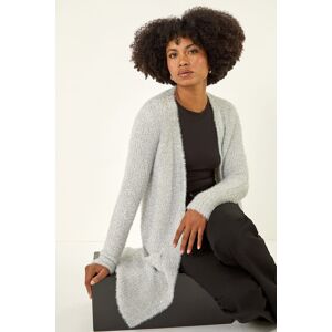 Roman Metallic Longline Knit Cardigan 16 female Roman Metallic Longline Knit Cardigan 16 female