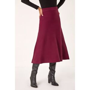 Roman Knitted Midi Stretch Skirt 16 female Roman Knitted Midi Stretch Skirt 16 female