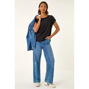 Roman Textured Short Sleeve Stretch Tee 20 female Roman Textured Short Sleeve Stretch Tee 20 female