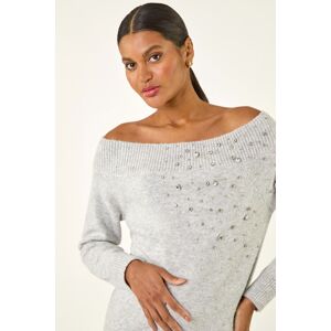 Roman Embellished Soft Knit Jumper 14 female Roman Embellished Soft Knit Jumper 14 female