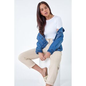 Roman Petite Cotton Blend Stretch Chino Trousers 18 female Roman Petite Cotton Blend Stretch Chino Trousers 18 female