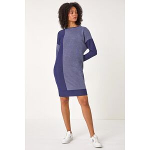 Roman Colour Block Stretch Jumper Dress 18 female Roman Colour Block Stretch Jumper Dress 18 female