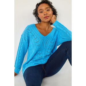 Roman Petite V-Neck Knit Jumper 18 female Roman Petite V-Neck Knit Jumper 18 female