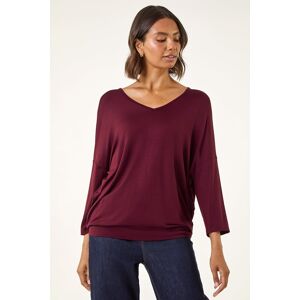 Roman V-Neck Jersey Stretch T-Shirt 10 female Roman V-Neck Jersey Stretch T-Shirt 10 female