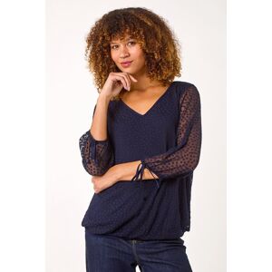 Roman Burnout Print V-Neck Overlay Mesh Top 10 female Roman Burnout Print V-Neck Overlay Mesh Top 10 female