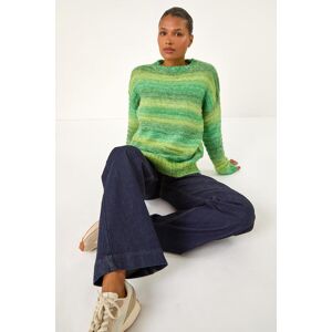Roman Spacedye Stripe Crew Neck Jumper 20 female Roman Spacedye Stripe Crew Neck Jumper 20 female