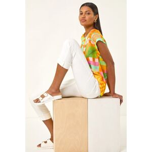 Roman Slim Leg Turn Up Stretch Jeans 14 female Roman Slim Leg Turn Up Stretch Jeans 14 female