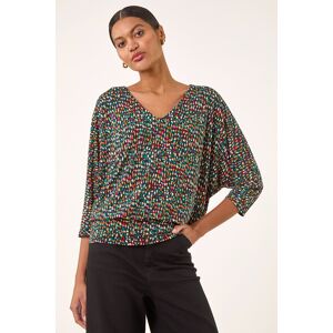 Roman Abstract Bubble Hem Top 14 female Roman Abstract Bubble Hem Top 14 female