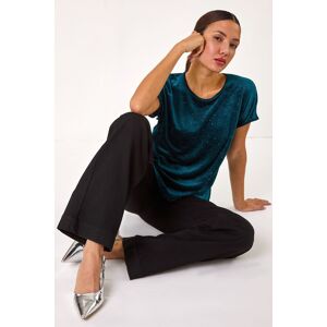 Roman Glitter Velvet Stretch Top 20 female Roman Glitter Velvet Stretch Top 20 female