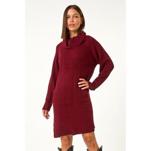 Roman Roll Neck Knitted Jumper Dress 20 female Roman Roll Neck Knitted Jumper Dress 20 female
