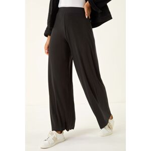 Roman Elastic Waist Wide Leg Stretch Trousers 20 female Roman Elastic Waist Wide Leg Stretch Trousers 20 female