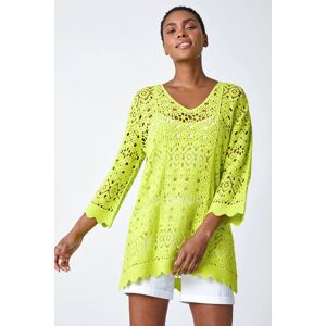 Roman Cotton Crochet Tunic Top 18 female Roman Cotton Crochet Tunic Top 18 female