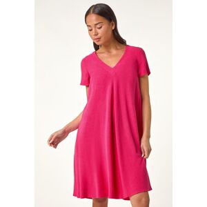Roman Petite V-Neck Swing Pocket Dress 14 female Roman Petite V-Neck Swing Pocket Dress 14 female