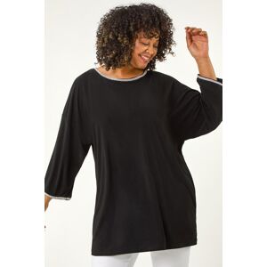 Roman Curve Diamante Trim Stretch Top 26-28 female Roman Curve Diamante Trim Stretch Top 26-28 female