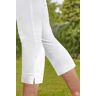 Roman Women's Cropped Stretch Holiday Capri Trousers in White 16 female