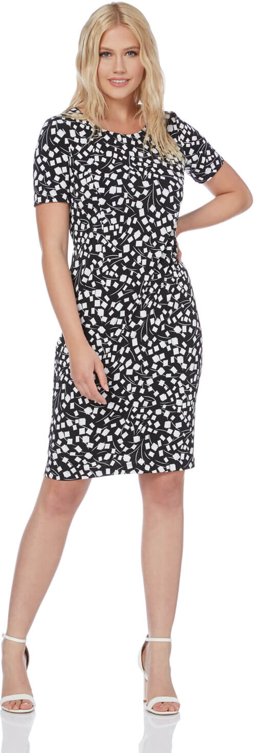 Roman Originals Short Sleeve Printed Dress Roman Originals Short Sleeve Printed Dress