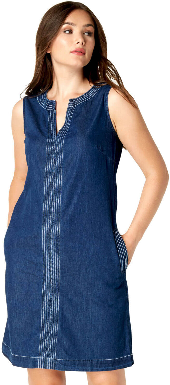 Roman Originals Denim Shift Dress Roman Originals Denim Shift Dress