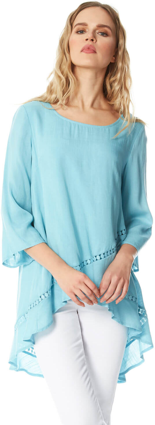 Roman Originals Lace Dip Back Top Roman Originals Lace Dip Back Top