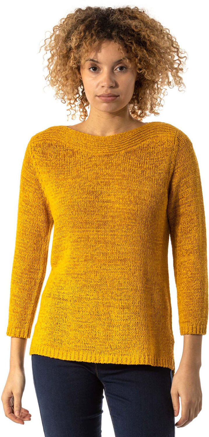 Roman Originals Textured Slash Neck Jumper Roman Originals Textured Slash Neck Jumper