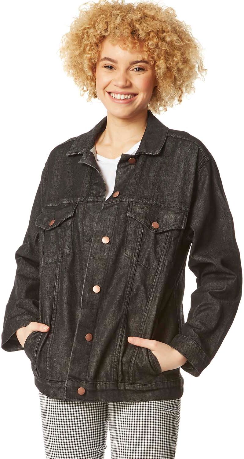 Roman Originals Oversized Denim Jacket Roman Originals Oversized Denim Jacket