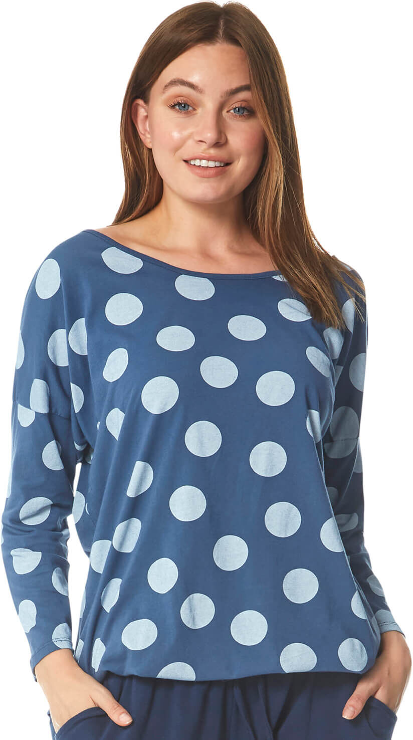 Roman Originals Spot Print Lounge Top Roman Originals Spot Print Lounge Top