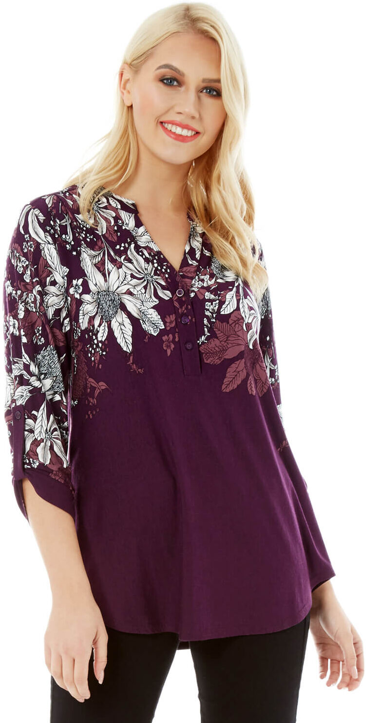 Roman Originals Floral Border Shirt Roman Originals Floral Border Shirt