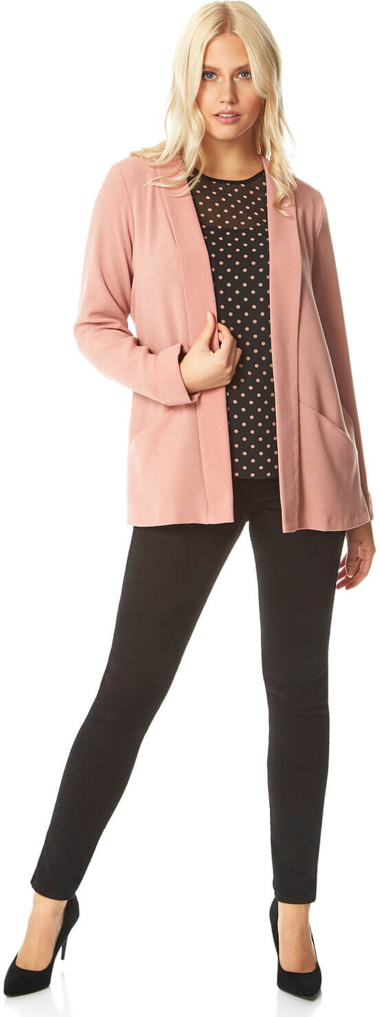 Roman Originals Long Sleeve Crepe Jacket Roman Originals Long Sleeve Crepe Jacket