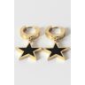 Lilly and Hope Star Drop Earring in Gold ONE female