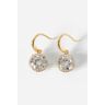 Lilly and Hope Diamante Drop Earrings in Gold ONE female