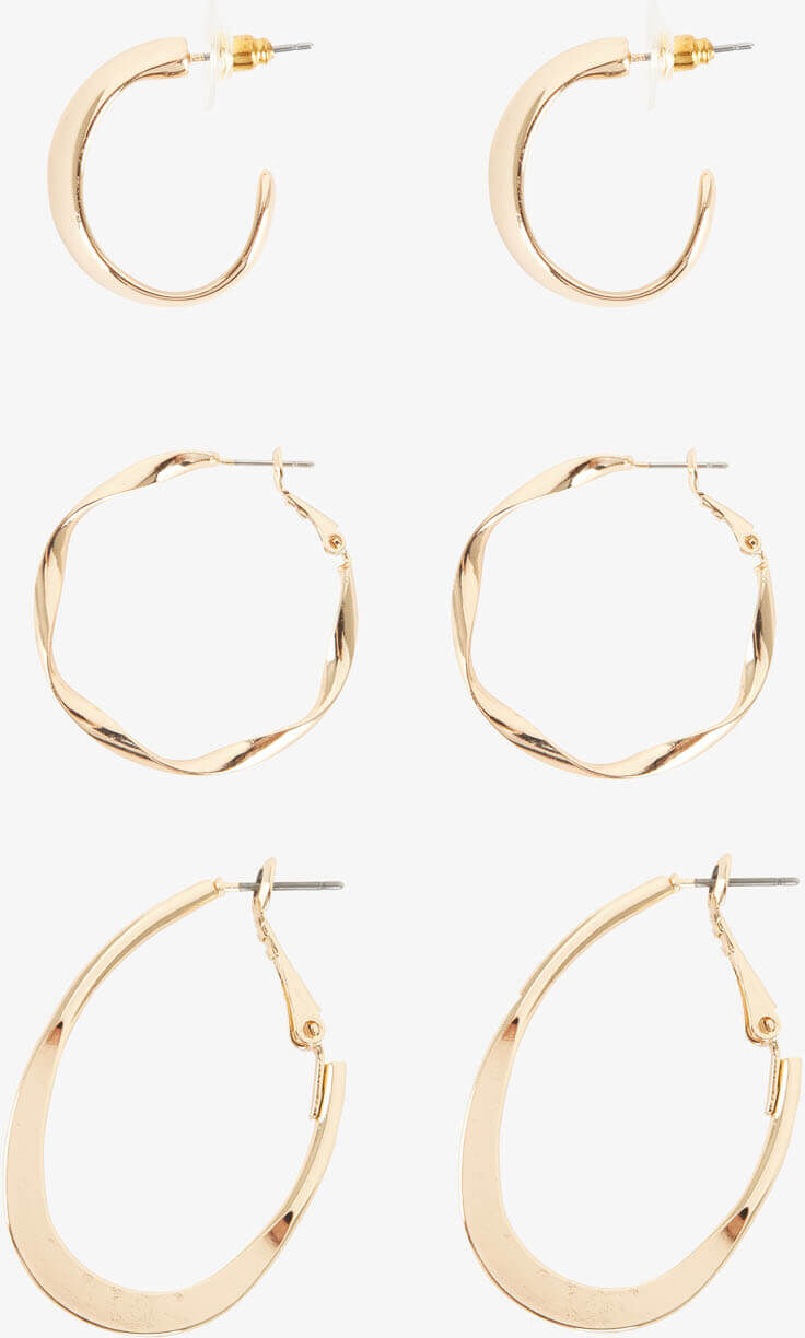 Roman Originals Hoop Earring Multipack