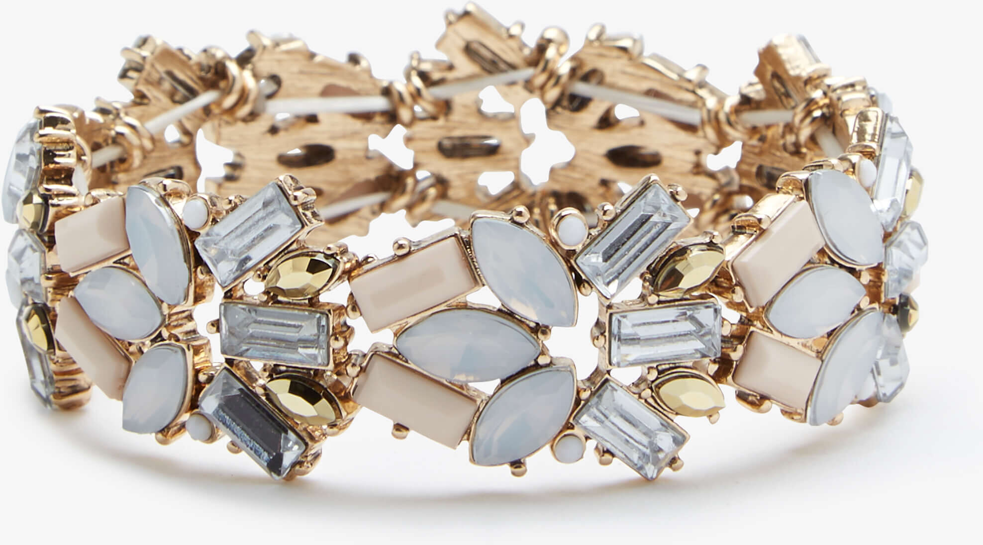 Roman Originals Pastel Gem Stretch Bracelet Roman Originals Pastel Gem Stretch Bracelet