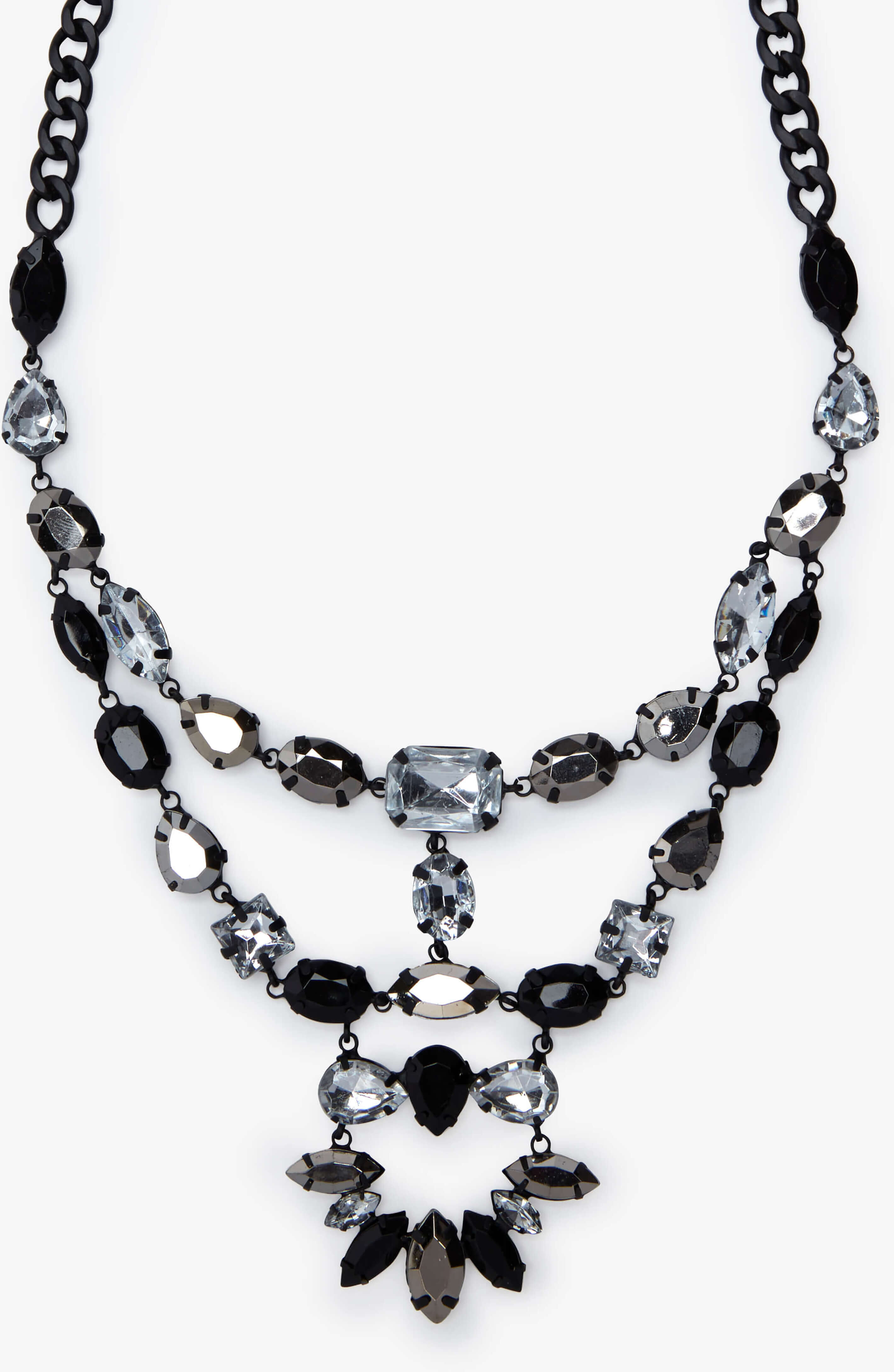 Roman Originals Statement Gem Necklace Roman Originals Statement Gem Necklace