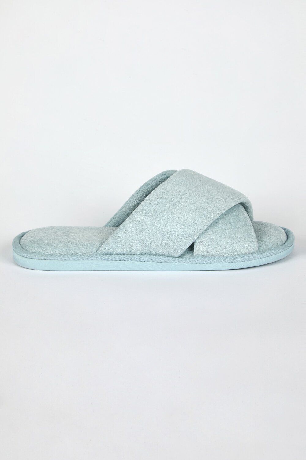 Roman Cross Over Open Toe Slipper 5-6 female