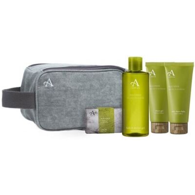 Arran Sense of Scotland Arran Machrie Men's Wash Bag Gift Set 450ml Arran Sense of Scotland Arran Machrie Men's Wash Bag Gift Set 450ml
