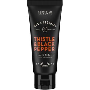 Scottish Fine Soaps Thistle & Black Pepper Hand Cream 100ml Scottish Fine Soaps Thistle & Black Pepper Hand Cream 100ml