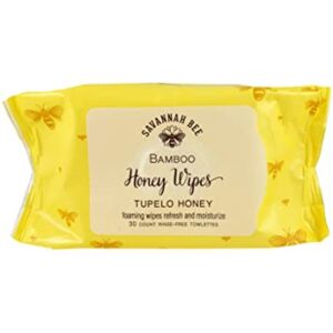 Savannah Bee Honey Face and Body Wipes 90 BUNDLE (3 x 30 wipes) Savannah Bee Honey Face and Body Wipes 90 BUNDLE (3 x 30 wipes)