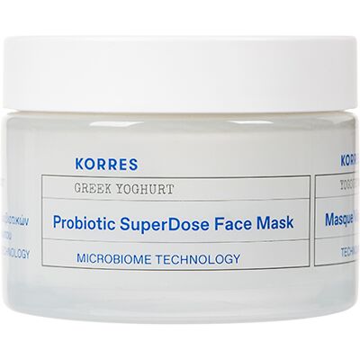 Korres Greek Yoghurt Probiotic Superdose Face Mask 100ml Korres Greek Yoghurt Probiotic Superdose Face Mask 100ml