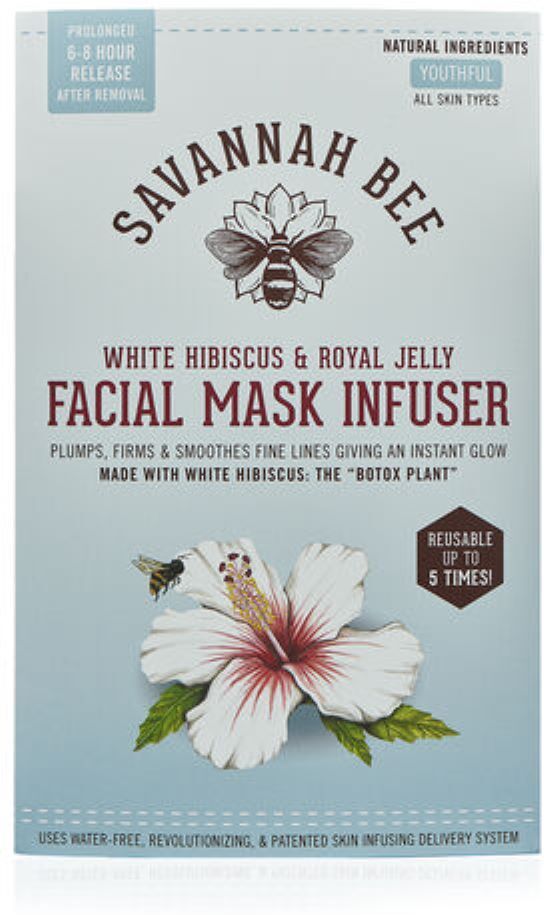 Savannah Bee White Hibiscus and Royal Jelly Face Mask