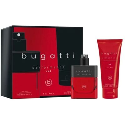 Bugatti Red Perfume Set - Eau De Toilette & Shower Gel Bugatti Red Perfume Set - Eau De Toilette & Shower Gel