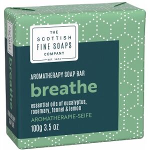 Scottish Fine Soaps Aromatherapy Soap Bar Breathe (100g) Scottish Fine Soaps Aromatherapy Soap Bar Breathe (100g)
