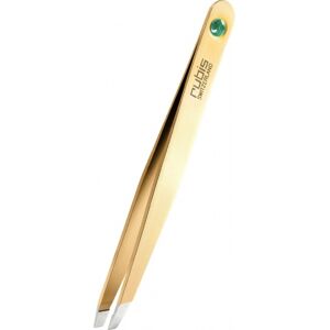 Rubis Switzerland Classic Swarovsky Gold Emerald Tweezers Rubis Switzerland Classic Swarovsky Gold Emerald Tweezers