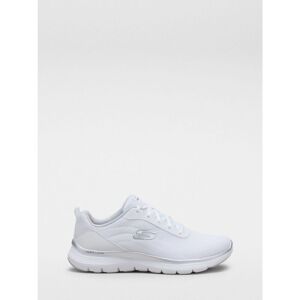 Skechers Flex Appeal 5.0 Metallic Lace Up Trainer