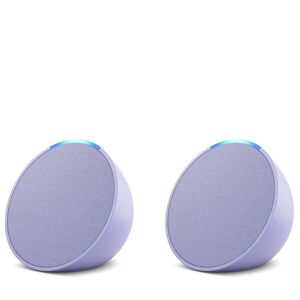 Amazon Echo Pop Wi-Fi & Bluetooth Smart Speaker w/Alexa Set of 2