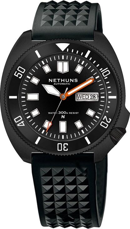 Nethuns Aqua Steel 300M Automatic Diver AS311