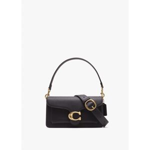 COACH Tabby 26 Black Leather Shoulder Bag Size: One Size, Colour: Blac - female