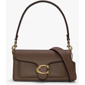 COACH Tabby 20 Dark Stone Leather Shoulder Bag Size: One Size, Colour: - female COACH Tabby 20 Dark Stone Leather Shoulder Bag Size: One Size, Colour: - female